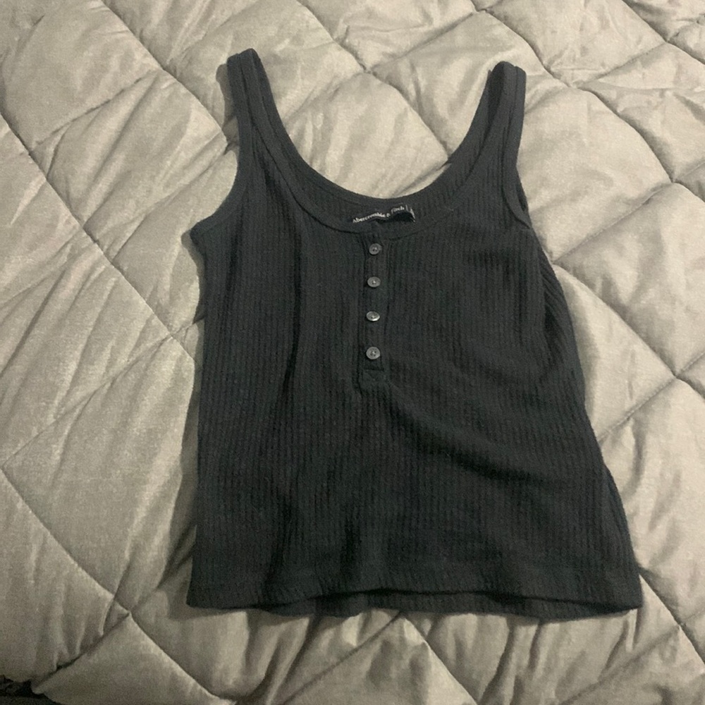 Black Abercrombie and Fitch Tank Top Size Xtra Small